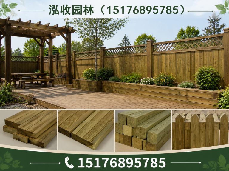 晋城防腐木展示图